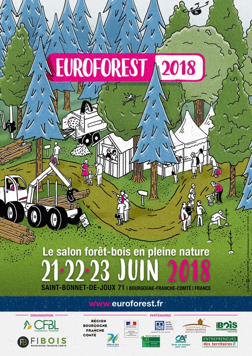 Affiche EuroForest 2018 Affiche EuroForest 2018