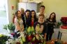 Les élèves de Cracovie découvrent l'art floral au LPA