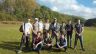 La classe de 1ère forêt et Laurent, garde technicien de la réserve